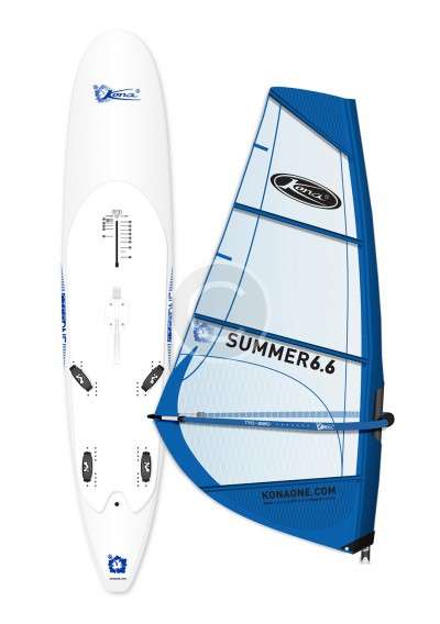 Blue Windsurfing Sail