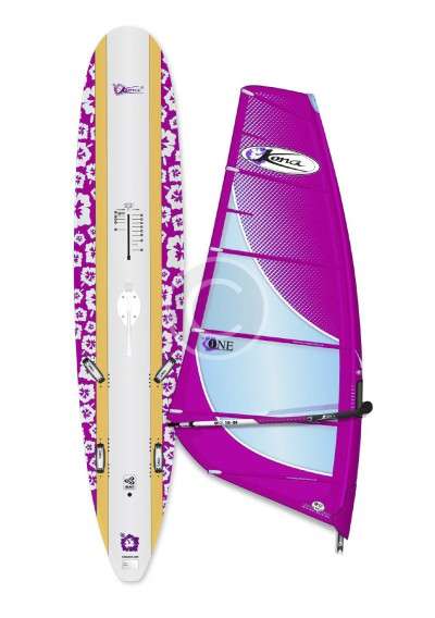 Purple Windsurfing Board